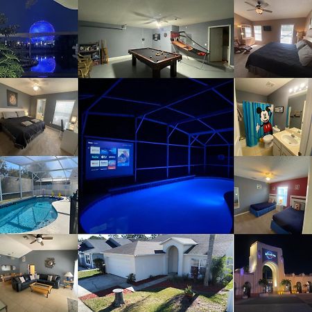 3 Bedroom Villa With Poolside Cinema And Games Room Close To Theme Parks Sleeps 6 Plus 2 Orlando Exterior photo